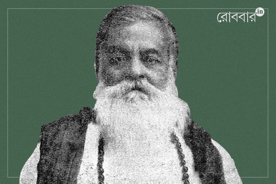 An article about Troilokyanath on his birthday। Robbar