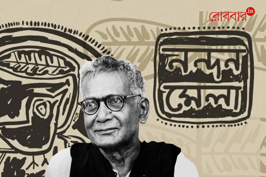 An article about Nandan Mela at Shantiniketan। Robbar