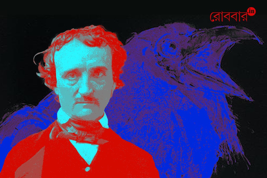 An article about Edgar Allan Poe and his literary work। Robbar