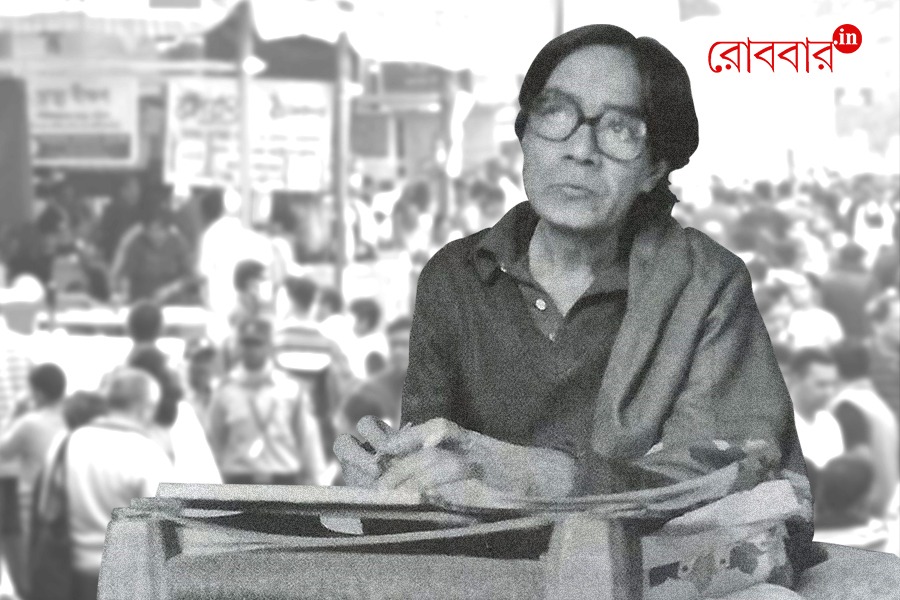 a book fair memoir by hiran mitra। Robbar