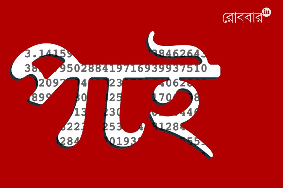 an article about Pi Day by gautam gangopadhyay। Robbar