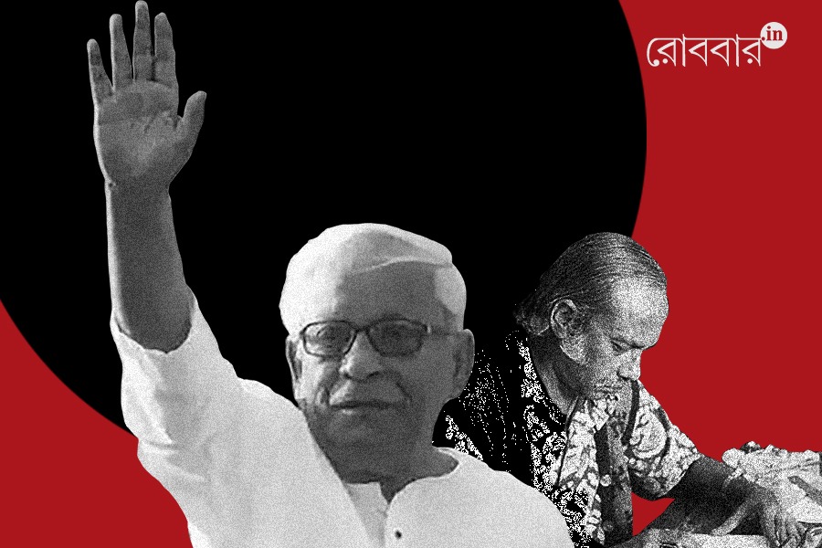buddhadeb bhataccharya and shakti chattopadhyay | Robbar