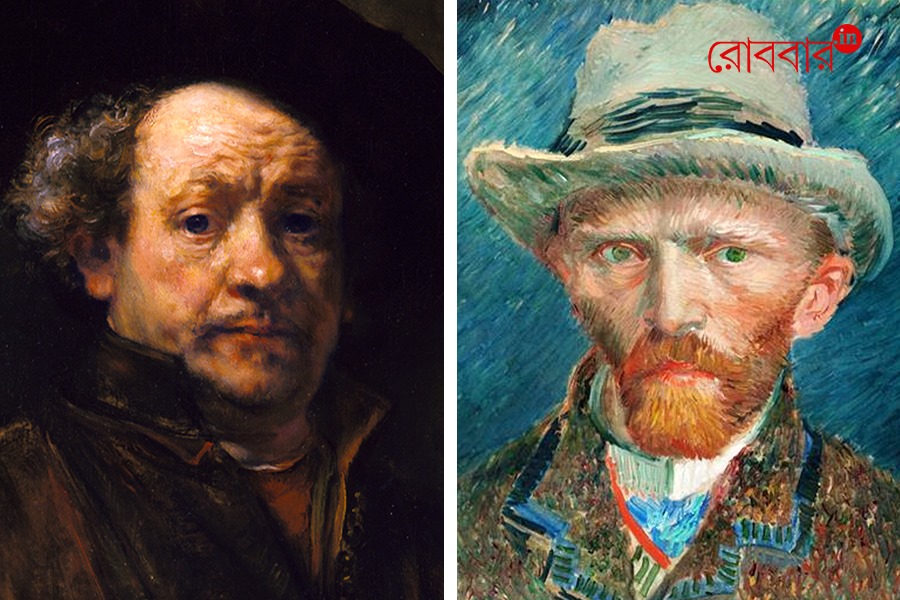 an article on rembrandt and his influence on vincent van gogh। Robbar