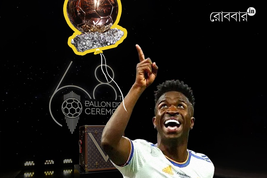 an article on vinicius junior not getting the ballon dor। Robbar