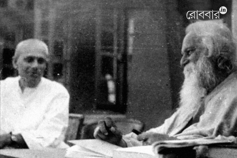 an article about rathindranath tagore on his birth anniversary। Robbar