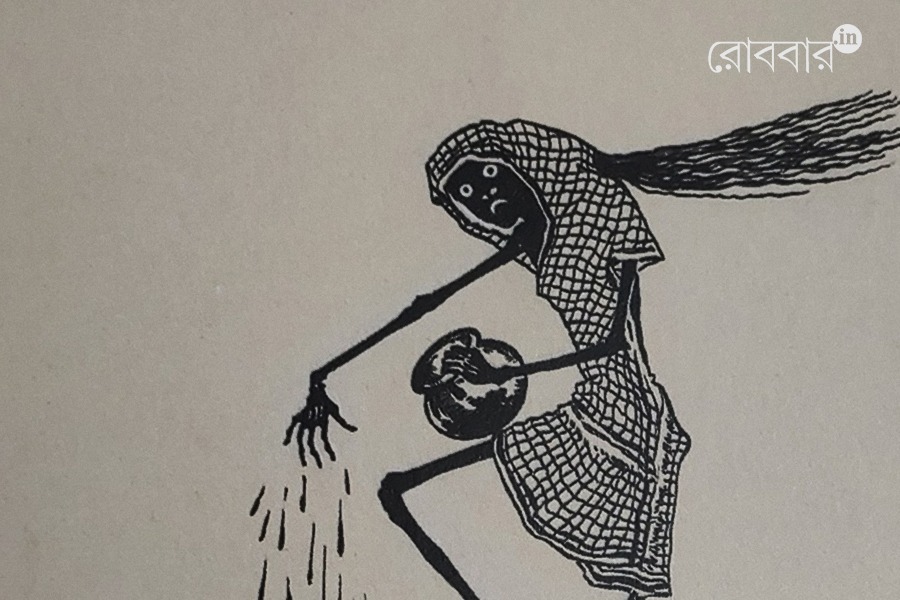 An article about Parashurams' ghost and kolkata। Robbar