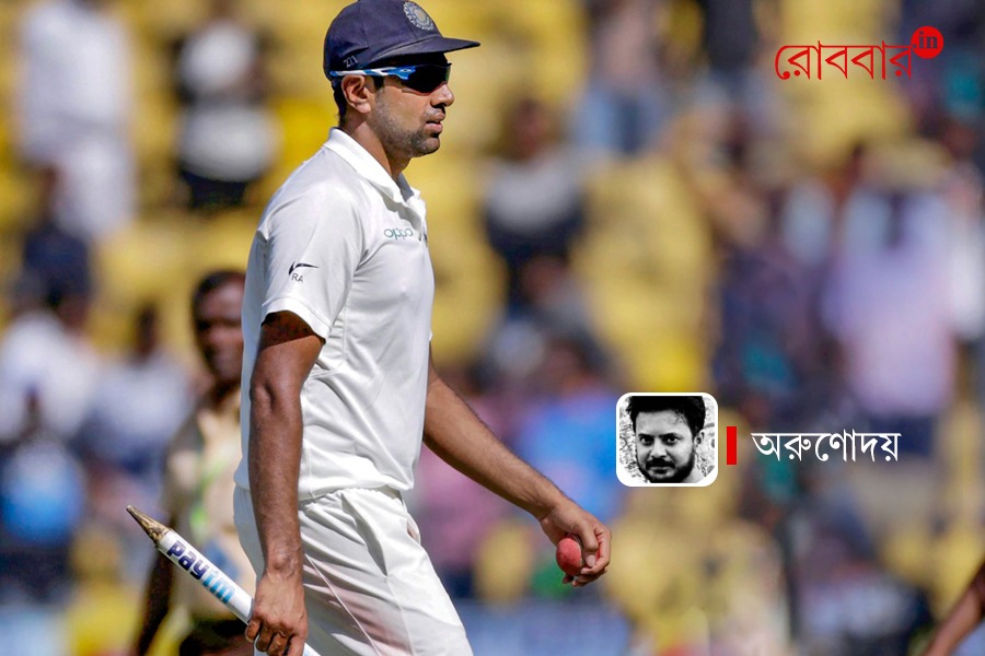 an article about ravichandran ashwin। Robbar