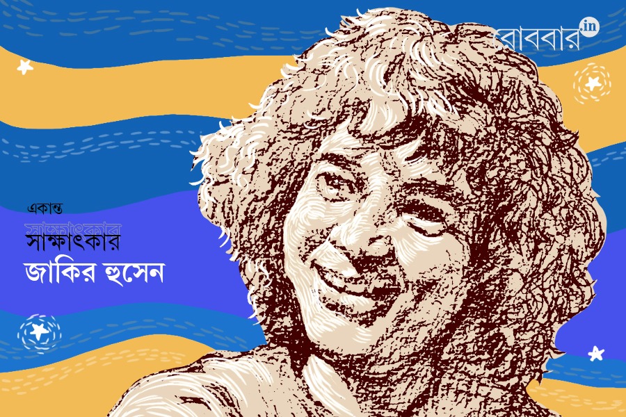 an exclusive interview of ustad Zakir hussain। Robbar