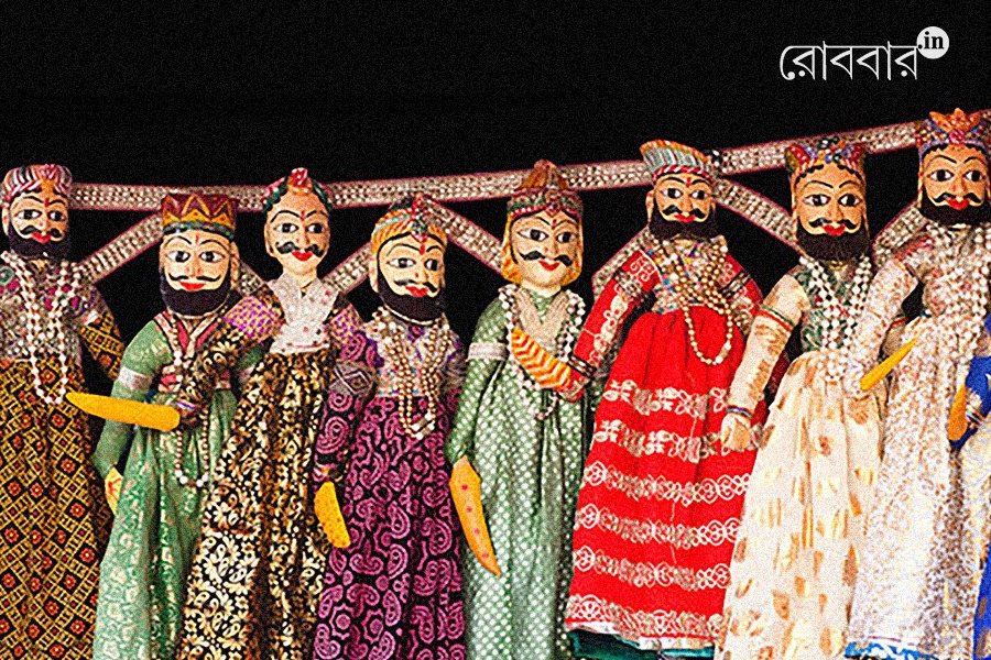 an article about puppet dance and its culture in rural bengal। Robbar