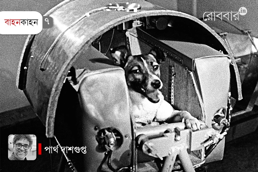 Partha Dasgupta written bahonkahon episode 7 about dog। Robbar