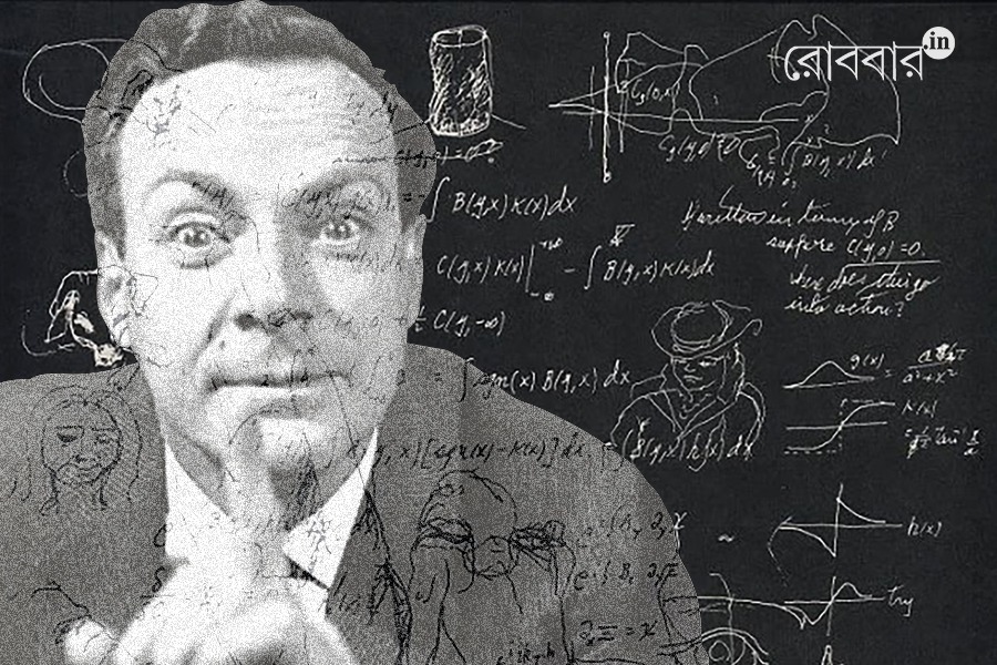 An article about scientist Richard Feynman's pursuit with art | Robbar