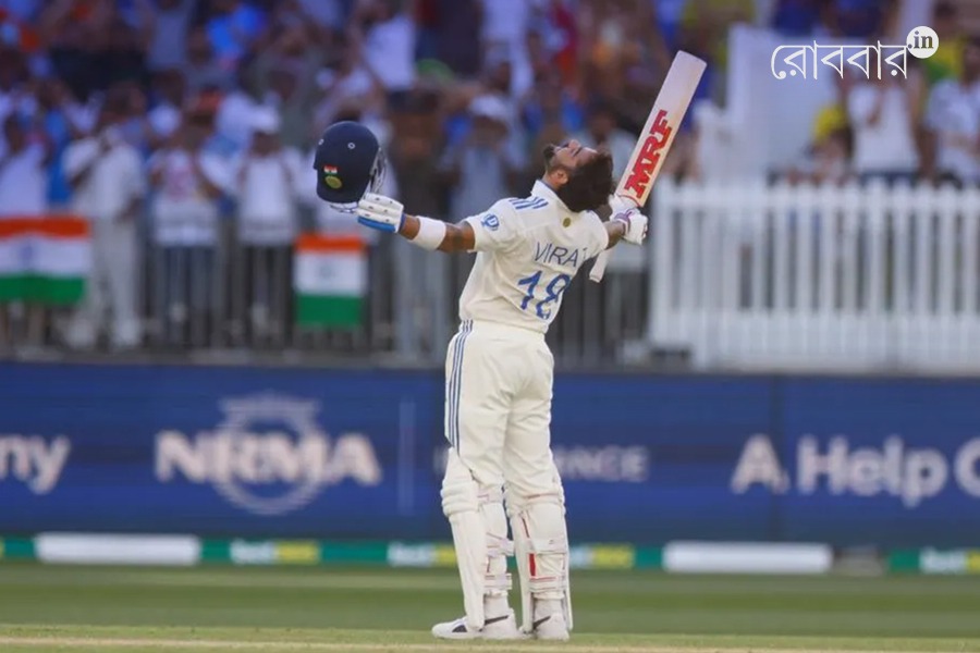 an article about virat kohli on his test retirement। Robbar