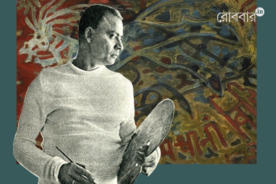 an article on nirode mazumdar by sushovan adhikari। Robbar
