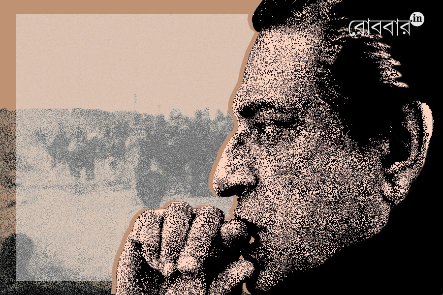 an article about Satyajit Rays thought on War। Robbar