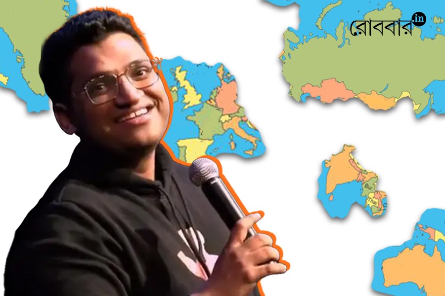 An article about Comedian Gaurav Gupta's recent comment to a pakistani spectator