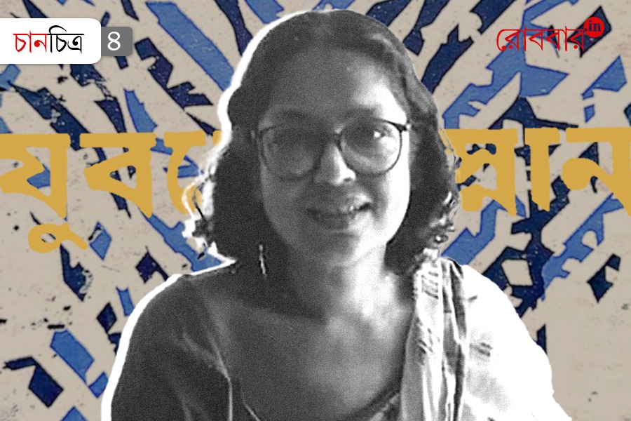 An article about Poet Debarati Mitra's third book Jubaker Snan | Robbar
