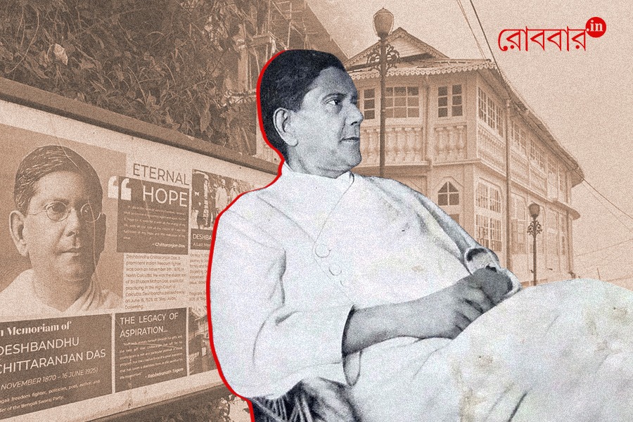 An article about the death of Deshbandhu Chittaranjan Das in his Darjeeling cottage