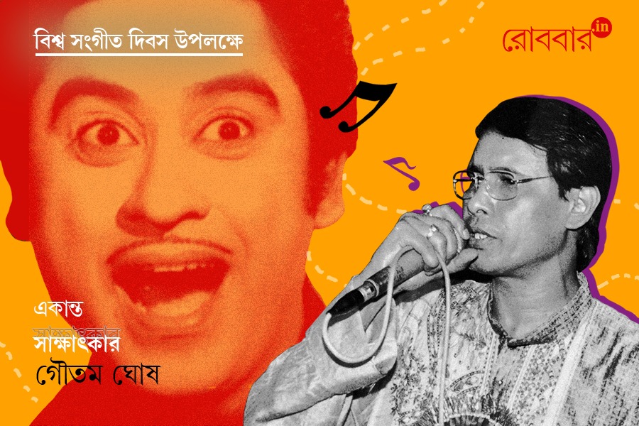 An exclusive interview of Kishore Kumar's version artist Goutam Ghosh