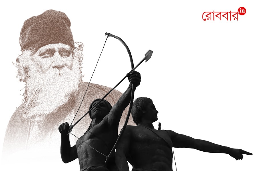 Rabindranath Tagore's Support for the Santhal Movement by Subhamay Ray | Robbar