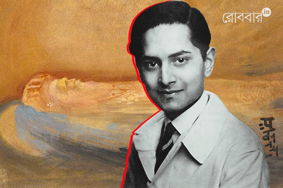 Rabindranath and death of Nitindranath on 22 Shrabon | Robbar