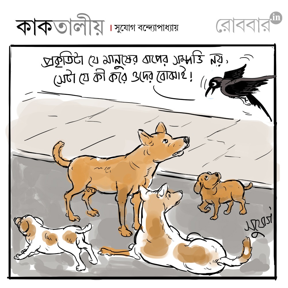 kaaktaliyo by sujog bandopadhayay on street dog protection। Robbar