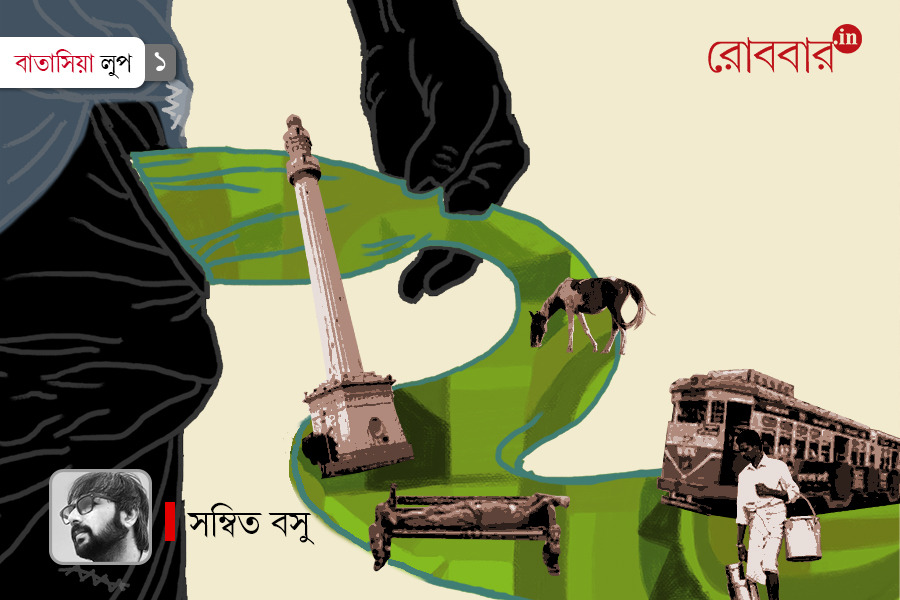An article about Kolkata maidan by Sambit basu। Robbar
