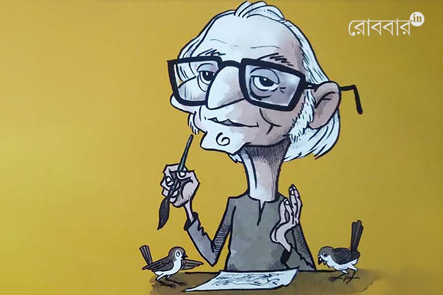 Remembering artist Rebati bhushan and his Cartoons by Shubhrajit Chakraborty