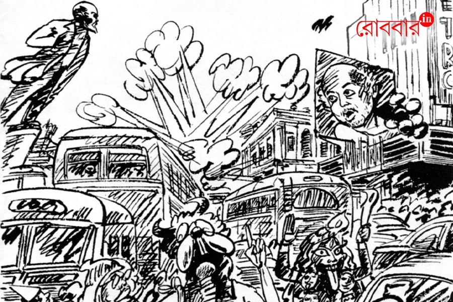 Graphic novel of Subimal Mishra: A reading। Robbar