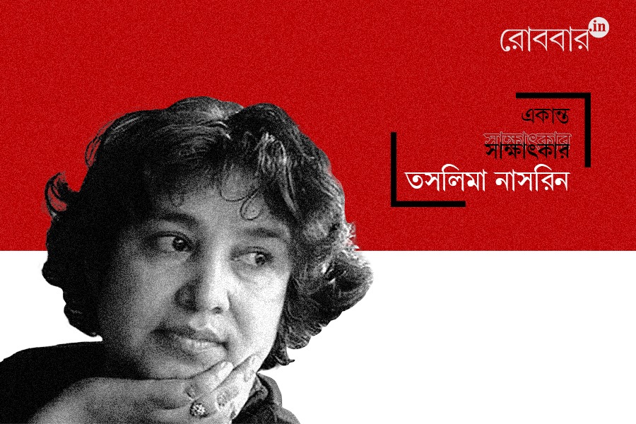 An exclusive interview of Taslima Nasrin। Robbar