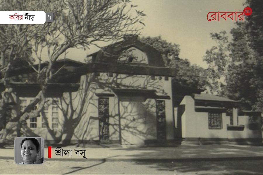 An article on Rabindranath's home shyamoli, it is the indianness of architecture। Robbar