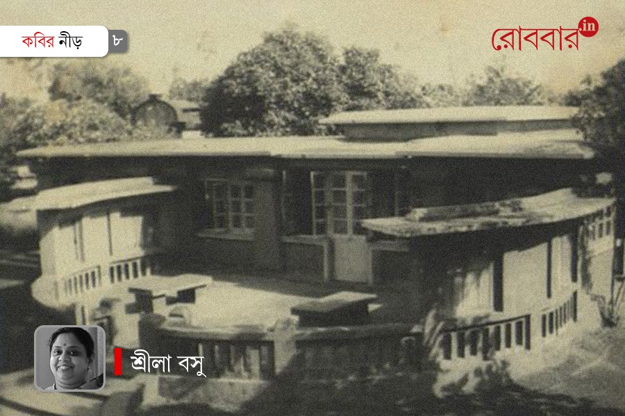 Structure of udichi and other houses of Rabindranath | Robbar