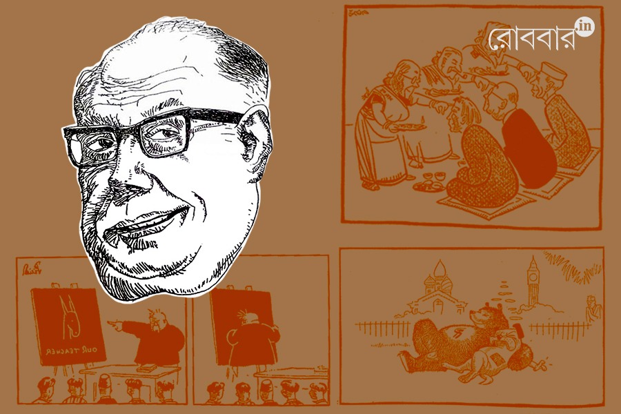 125th birth anniversary of cartoonist Prafullachandra Lahiri। Robbar