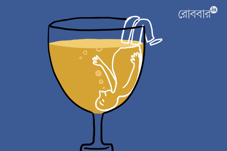 A funny story of how people react after boozing | Robbar