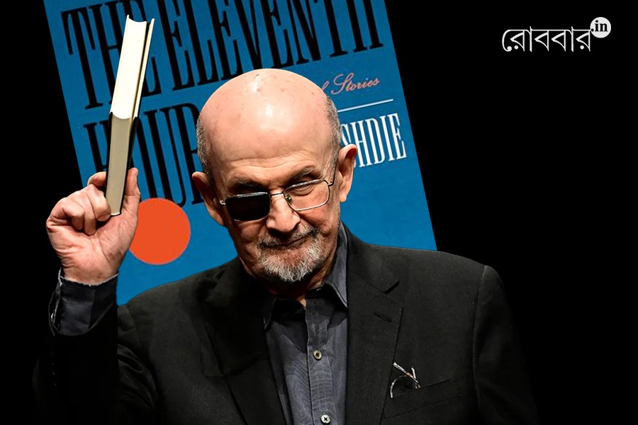 Salman Rushdie and his latest book eleventh hour | Robbar