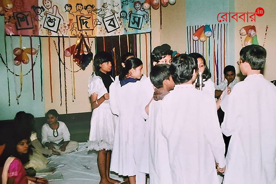 celebration of childrens day in All India Radio | Robbar