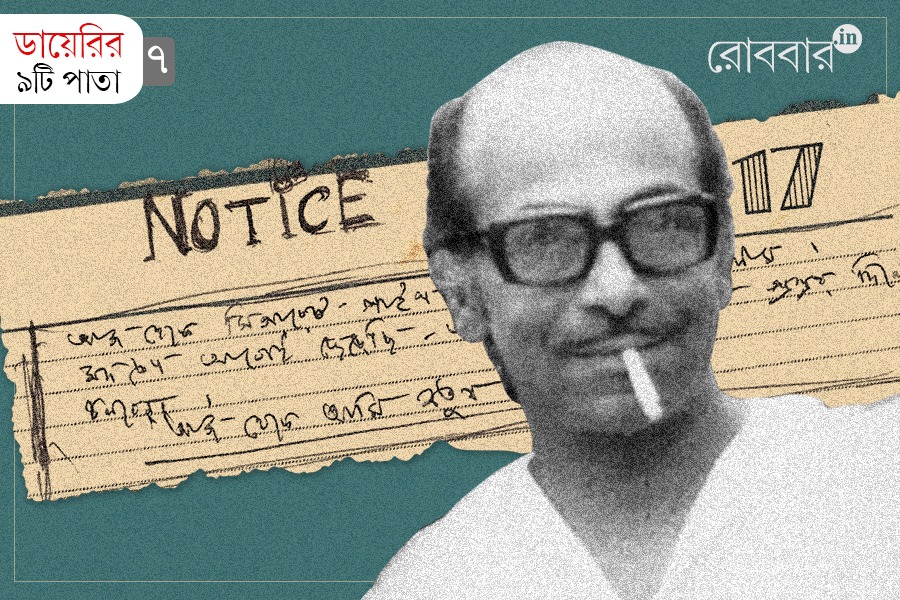 Salil chowdhury writes about quitting smoking in his diary | Robbar
