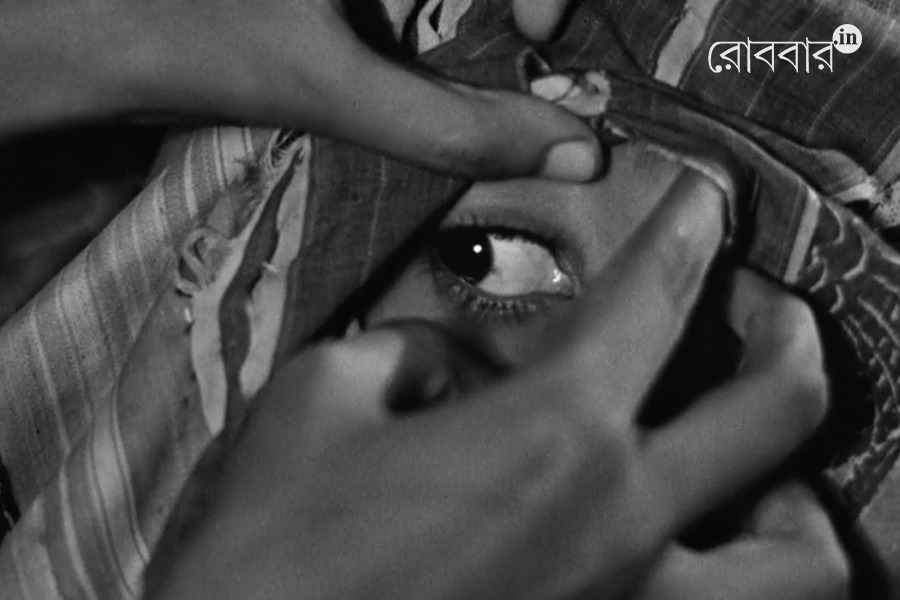 cinematography of satyajit ray and use of single eye in his films। Robbar