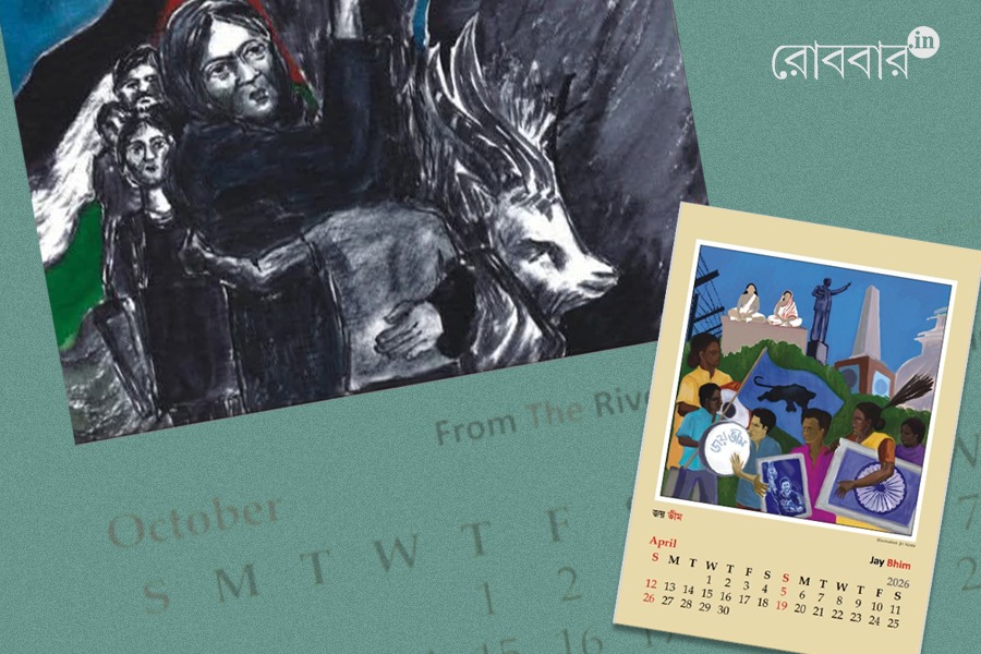 A new year calendar with arts of protests and movements | Robbar