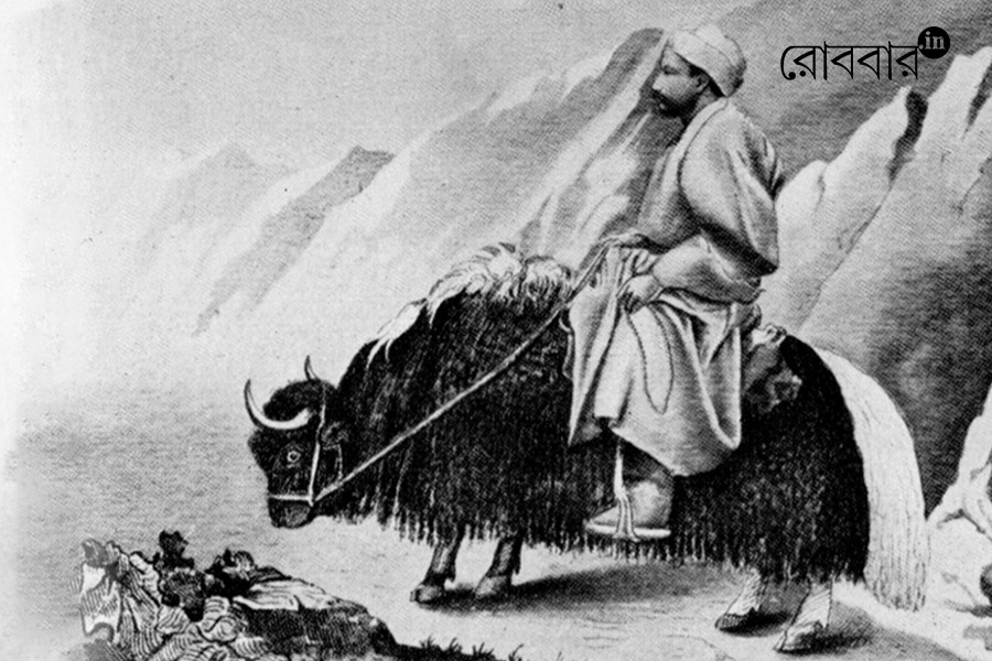 british indian spy sharat chandra das and tibet adventure | Robbar