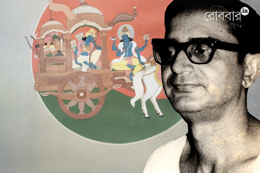 exhibition of narendra dey sarkar by academy of fine arts | Robbar