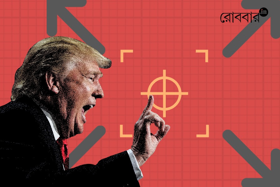 president donald trump and his aggression on Venezuela | Robbar