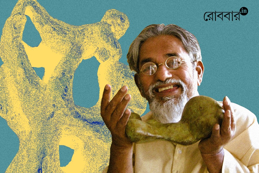 An article about sculptor sharvari roychowdhury | Robbar