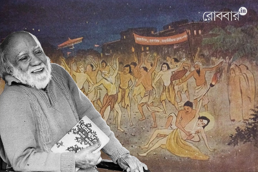 Badal Sircar followed cultural revolution of shri chaitanya | Robbar