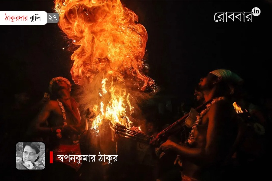 famous gajan festival of shiva worshipping community | Robbar