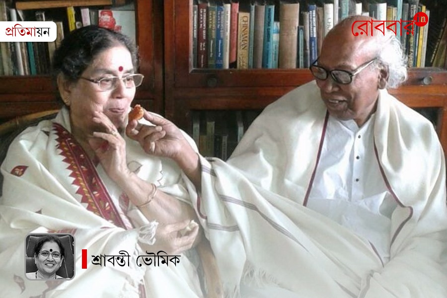 memory of shankha ghosh and pratima ghosh | Robbar