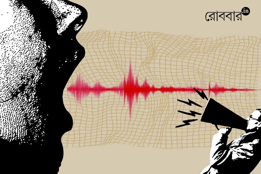 throat voice and perspective of voice in a political way | Robbar