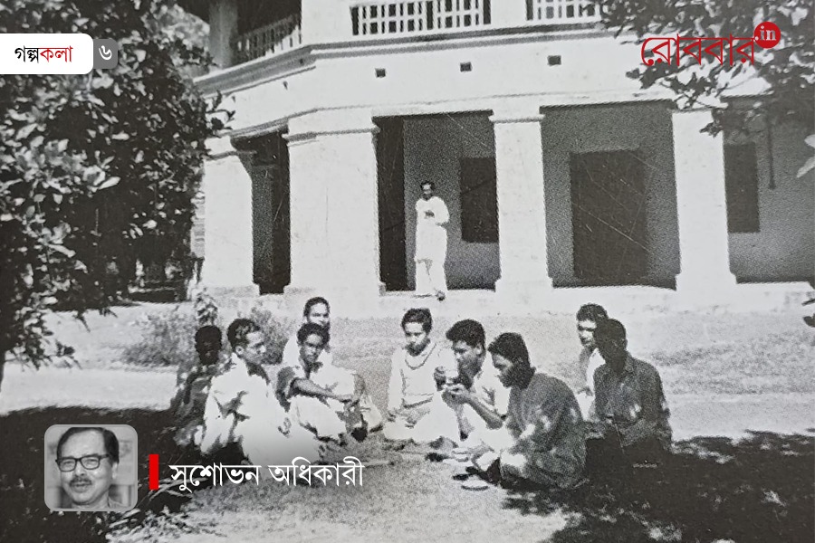 kala bhavana in the starting days of visva bharati | Robbar