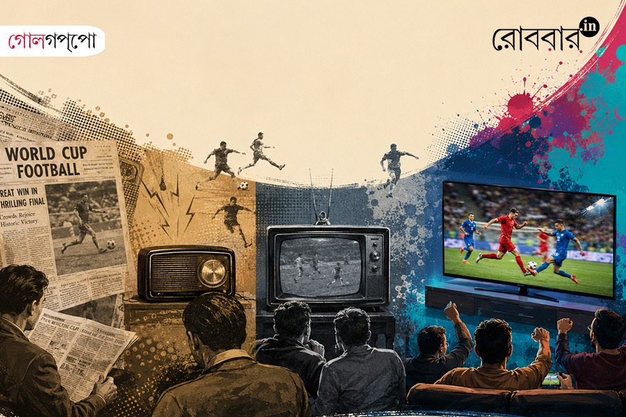 World Cup and Bengal: How Football Fans view Changed। Robbar