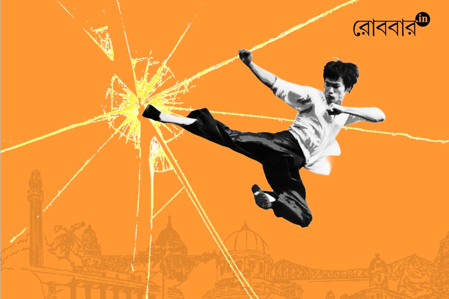 kolkata's bruce lee nostalgia and trend in seventys | Robbar