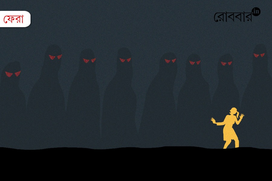 returning home at night for a girl has different dimension | Robbar
